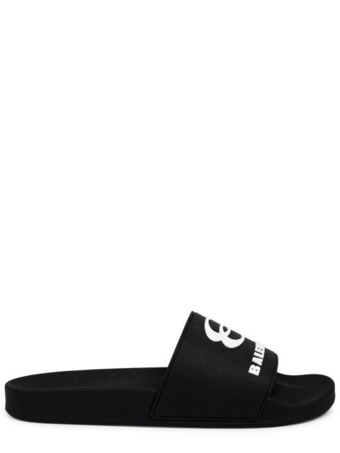 BALENCIAGA SLIP-ON POOL SANDAL WITH LOGO