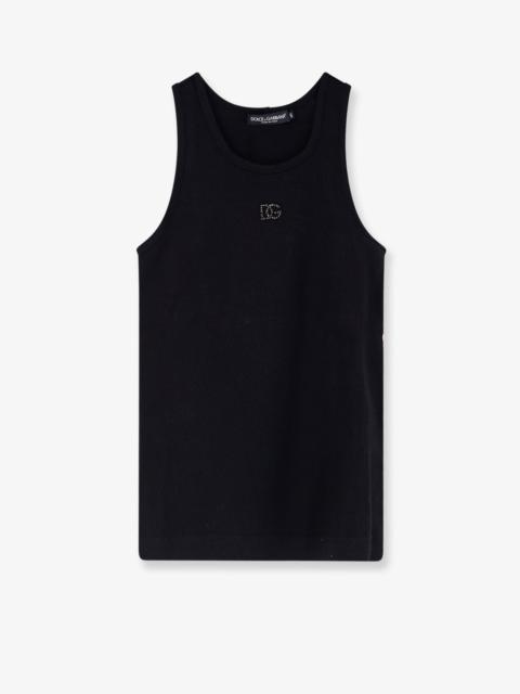 Dolce & Gabbana Dolce & Gabbana Women Ribbed Cotton Tank Top