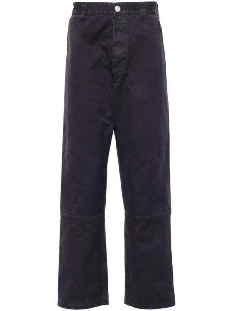 Stone Island embroidered-logo trousers