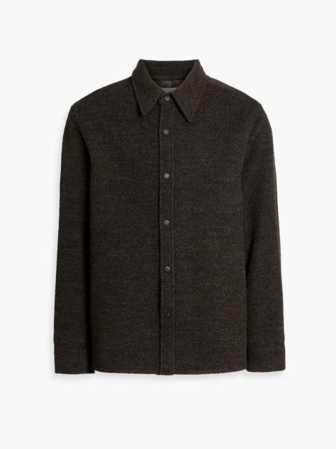 Other Designers Wool-blend bouclé overshirt