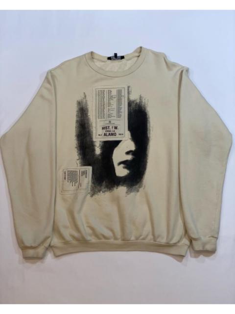 Raf Simons AW05 Alamo Crewneck “History Of My World”