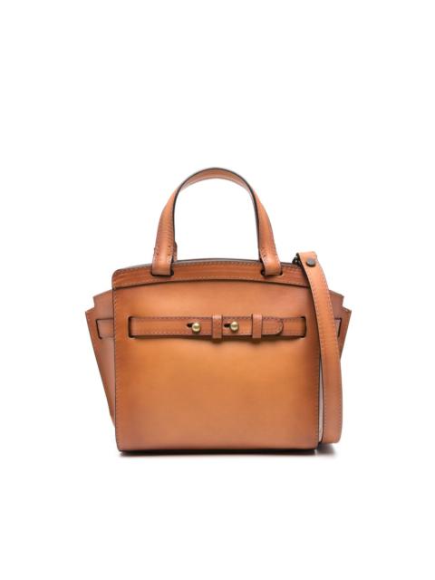 Saddle 009 leather tote bag