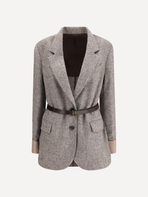 Brunello Cucinelli Patterned wool Jacket