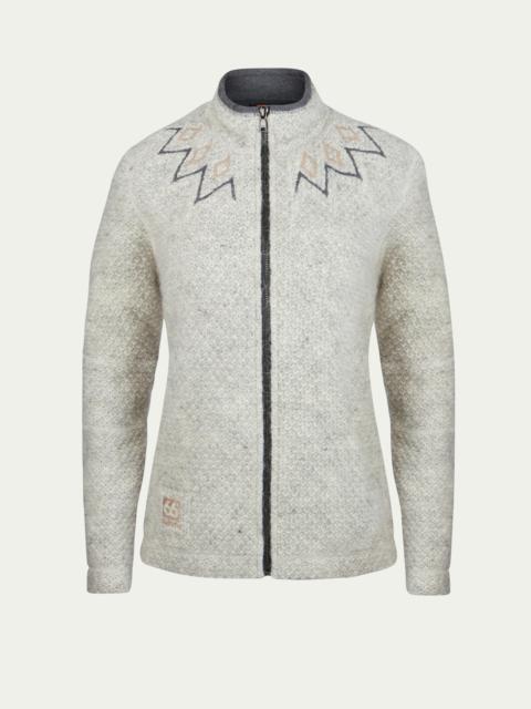 66°NORTH Kaldi Icelandic wool sweater with GORE-TEX INFINIUM™