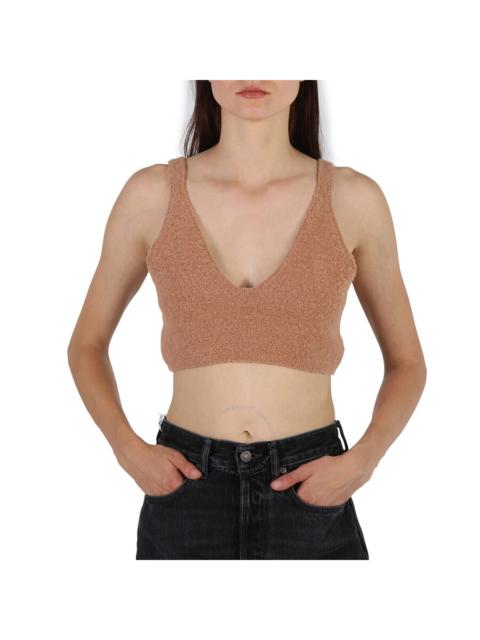 Nanushka Nanushka Ladies Zosia Cropped Knit Top, Size Large