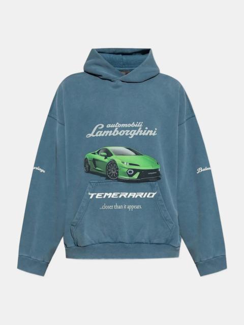 BALENCIAGA 767877-TSVT9-5002 Medium Fit Hoodie