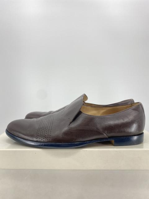 Dries Van Noten Brown Leather Loafers