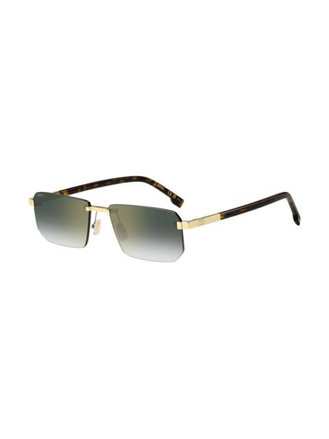 BOSS RIMLESS SUNGLASSES WITH DOUBLE B MONOGRAM