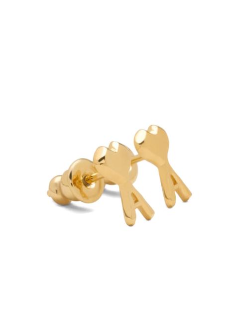 AMI Paris Ami Paris Gold Earrings Men