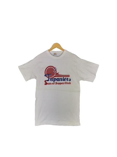 Other Designers Vintage - Vintage Trepaniers Tees Sunset Supper Club T-Shirt BS1805.