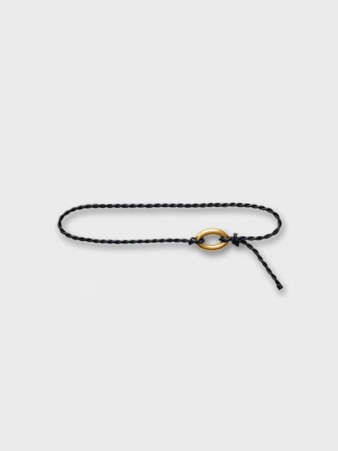 BY MALENE BIRGER Belt Ova Small Black ONESIZE