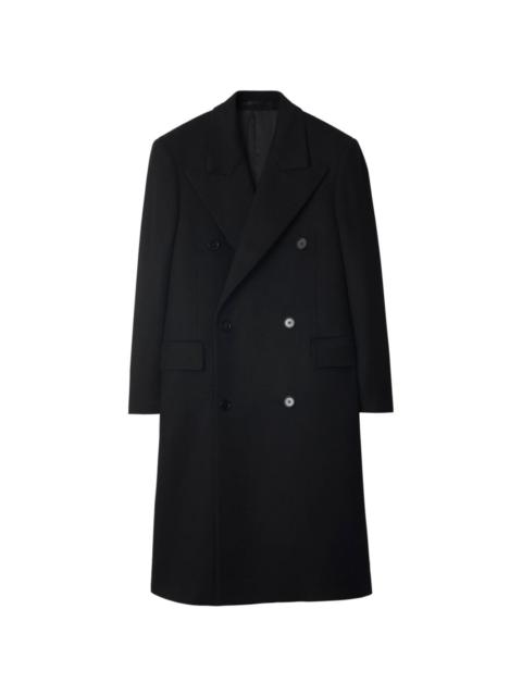 tailored cashmere coat