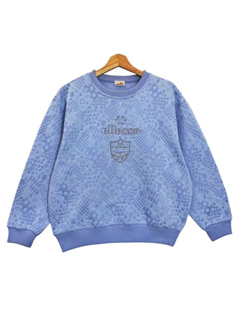 Other Designers 90’s Ellesse Big Logo Embroidered Crewneck Sweatshirt Size S