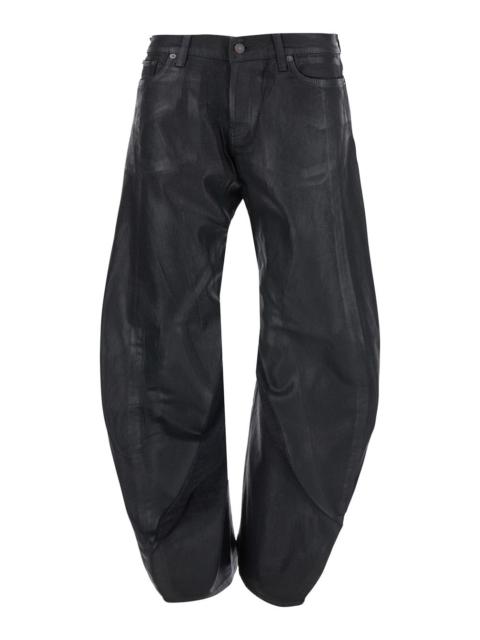Acne Studios Acne Studios Women Black Jeans With Five-Pocket Design In Denim Cotton