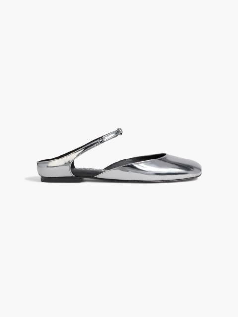 3.1 Phillip Lim ID mirrored-leather Mary Jane flats
