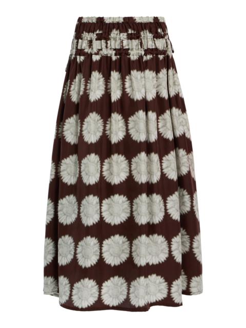 ASCENO The Calvia Skirt brown