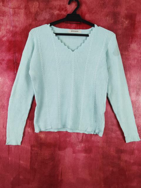 Other Designers Japanese Brand - Misch Masch Light Blue Knitwear Sweater
