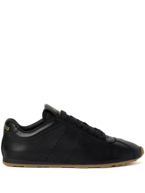 Miu Miu Miu Miu Women Plume Nappa Leather Sneakers
