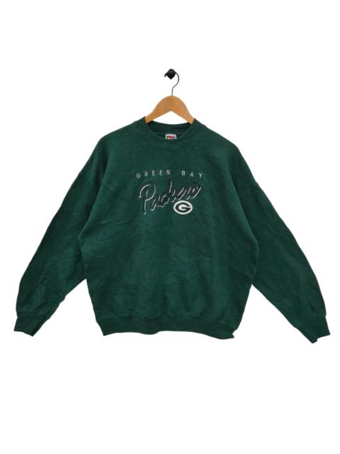 Other Designers Fruit Of The Loom × NFL × Vintage - 90s Green Bay Packers Sweatshirt Vintage NFL Embroidery