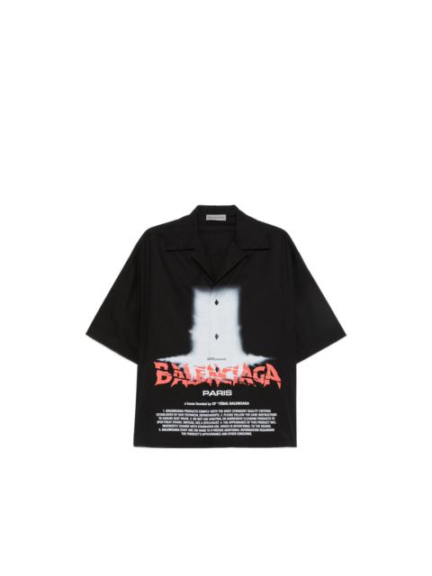 BALENCIAGA Balenciaga Black Shirts Men