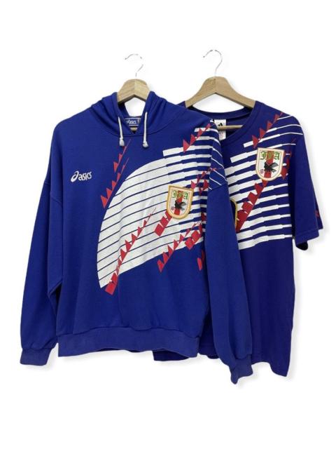 Other Designers Asics × Japanese Brand × Vintage - VERY RARE 90’s JAPAN FOOTBALL By Asics Hoodie