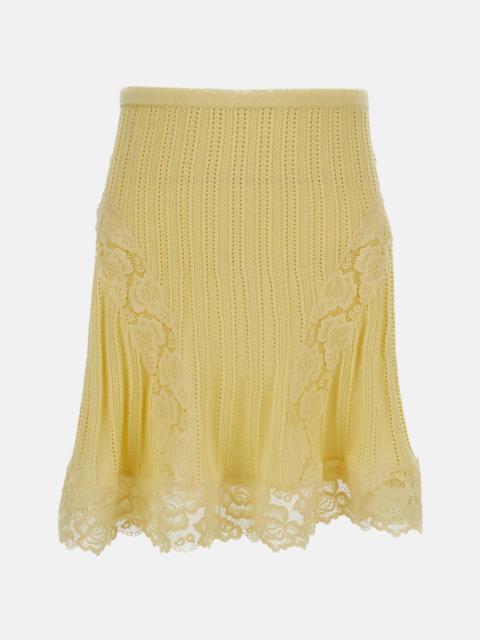 self-portrait Self-Portrait Women Pointelle Knit Mini Skirt