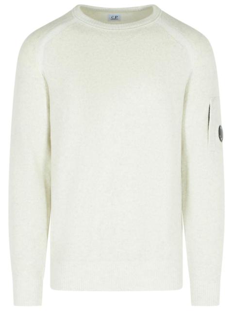 C.P. Company C.P. Company White Wool Blend Sweater Men