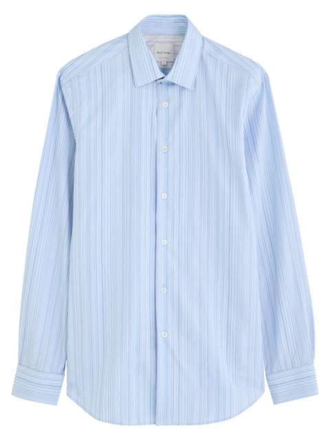 Paul Smith Striped Cotton-poplin Shirt
