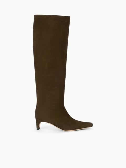 STAUD STAUD WALLY BOOT TRUFFLE SUEDE