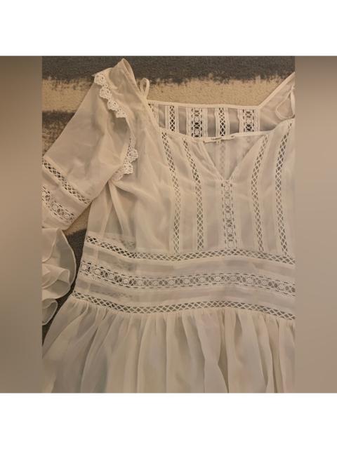 Other Designers Tularosa Flare Sleeve Lace Mini Dress