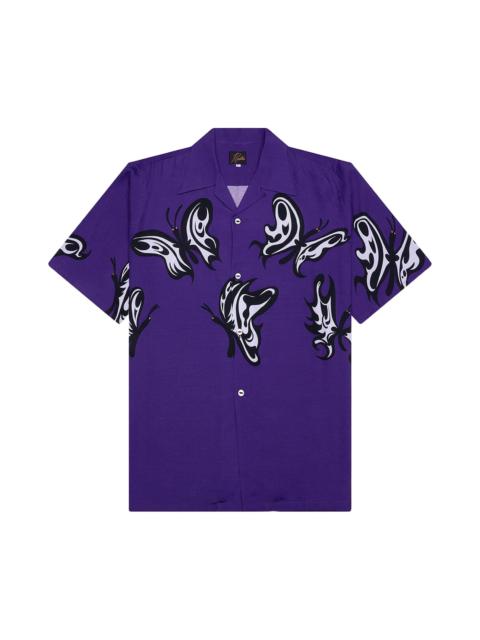 NEEDLES Needles x Kae Tanaka Papillon Short-Sleeve One Up Shirt 'Purple'