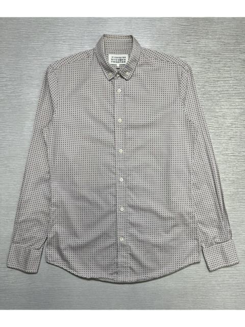 Maison Margiela Maison Margiela - Capsule Allover Print Button Up L/S Shirt