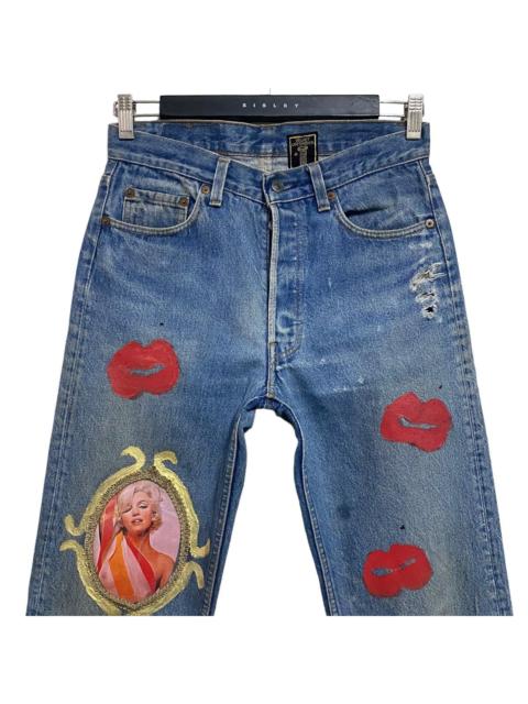 Levi's VELVET OVERHIGH'M DMX x LEVIS Monroe Portrait Reworked Jeans