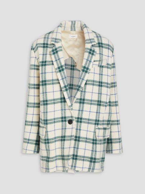 Isabel Marant Étoile Checked wool-tweed blazer