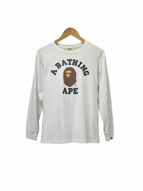A BATHING APE® 🔥 RARE Iconic BAPE Long Sleeve Shirt