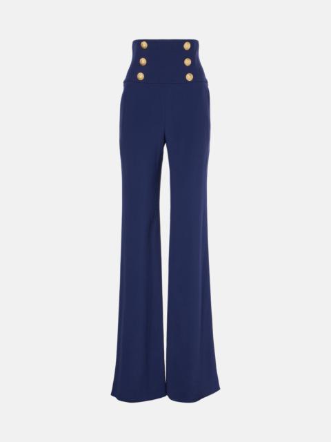 High-rise wide-leg jeans