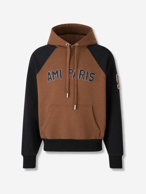 AMI Paris SUDADERA CAPUCHA LOGO