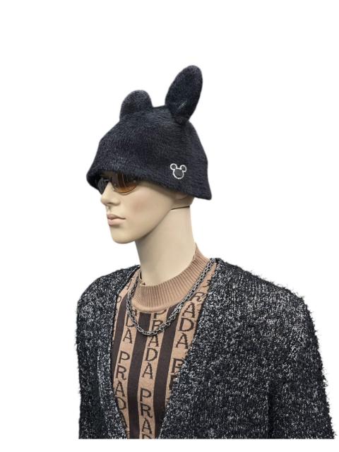 Other Designers Mickey Mouse - Tokyo Disney Faux Fur Bunny Ear Bucket Hat CDG Vibes