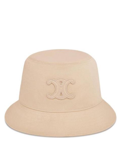 CELINE Celine Triomphe Bucket Hat In Cotton Gabardine