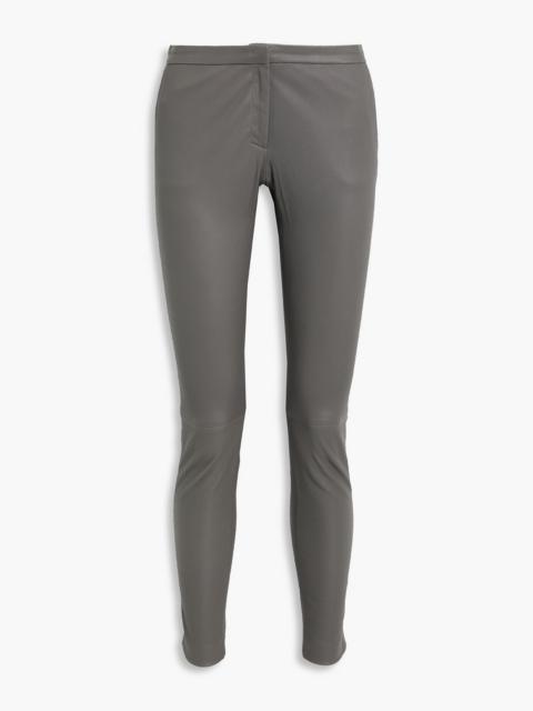 FABIANA FILIPPI Stretch-leather skinny pants