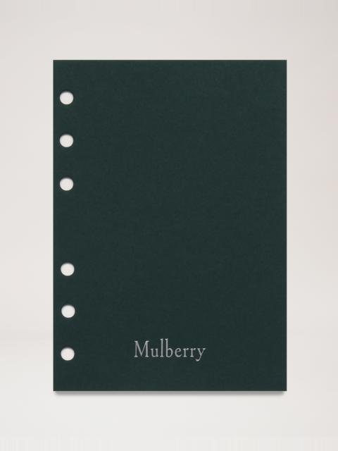 Mulberry Agenda Ruled Paper Insert
White Paper