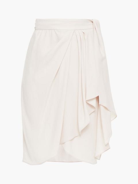 Other Designers Alfe draped cady skirt