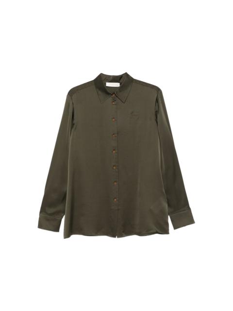 Zimmermann embroidered silk shirt