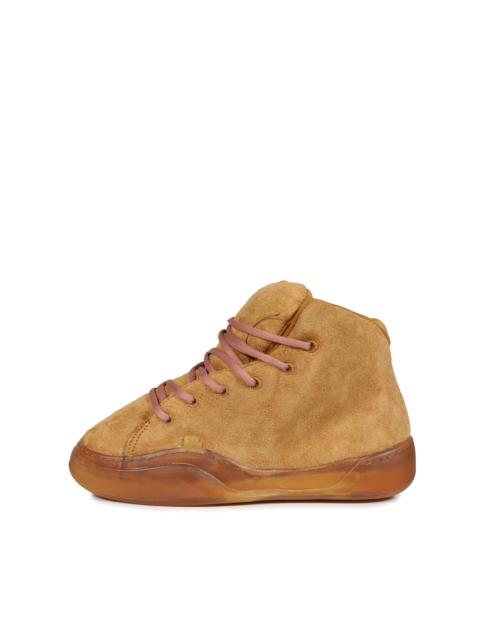 ERL SUEDE MID VAMP SNEAKERS / BRW