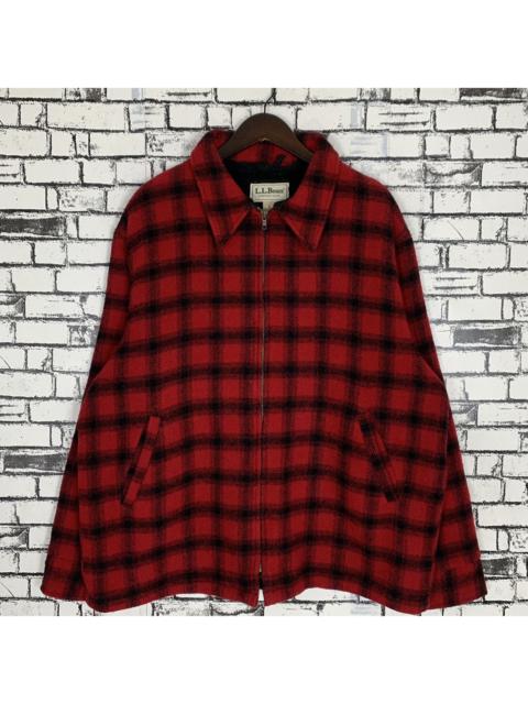Other Designers L.L. Bean - Vintage L.L Bean Chekered Tartan Wool Jacket