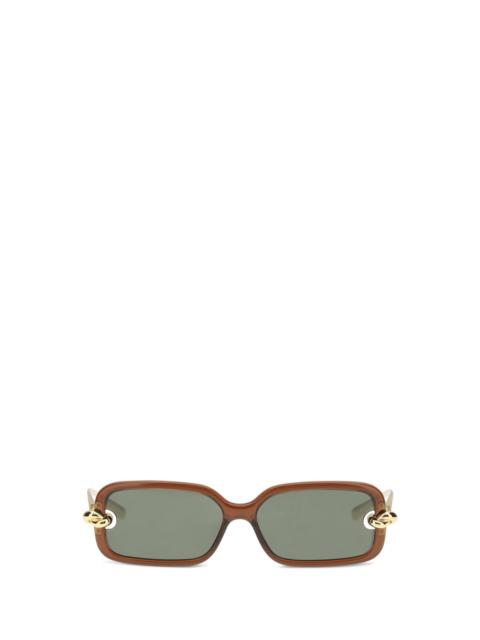 Bottega Veneta Bottega Veneta Women Knot Rectangular Sunglasses