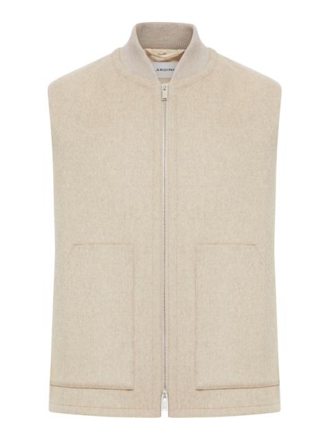 LARDINI SLEEVELESS WOOL VEST