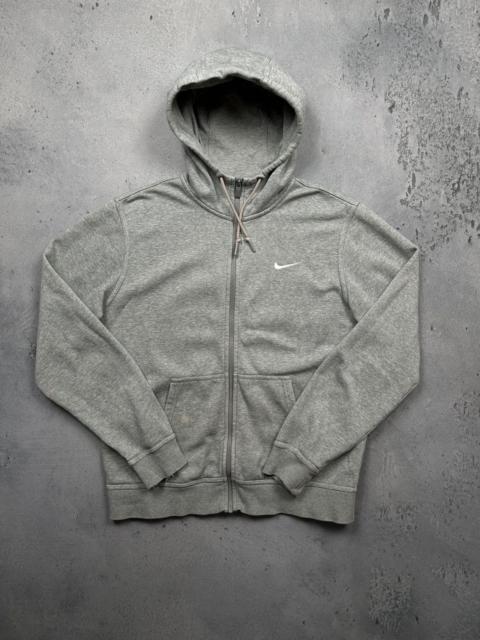 Nike Vintage Zip-Up Hoodie Nike Center Logo Swoosh y2k 00s Hype