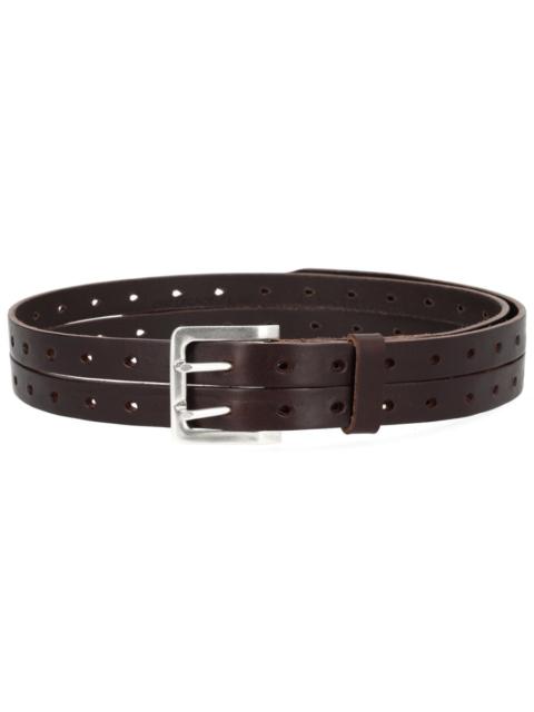 Our Legacy LEATHER SPLIT BELT