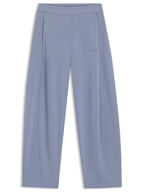 BOSS LOGO-EMBROIDERY TRACKSUIT BOTTOMS WITH BALLOON FIT